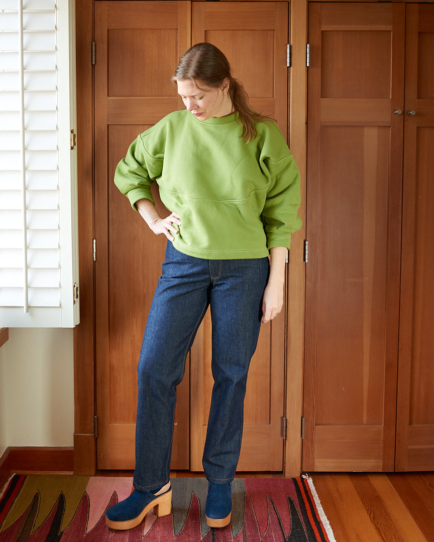 Wren fleece by Daughter&nbsp;Judy